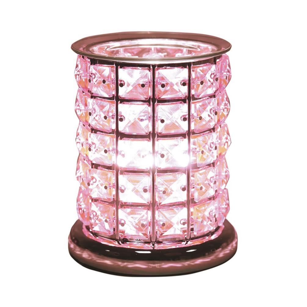 Aroma Pink Crystal Touch Electric Wax Melt Warmer £26.09
